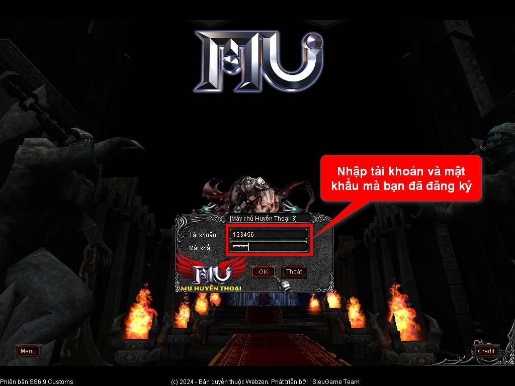 Chức năng chính của Game MU Quyền Lực